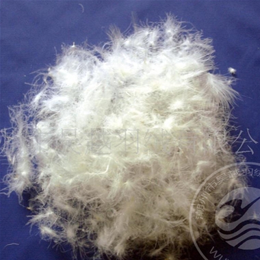 70% washed white goose down